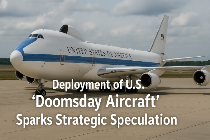 Despliegue del Avión ‘Doomsday’ de EE. UU. Despierta Especulación Estratégica